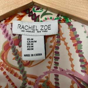 Rachel Zoe Colorful Swirl Blouse